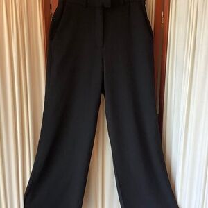 Topshop Women’s Black Wide Leg Trousers Size 4